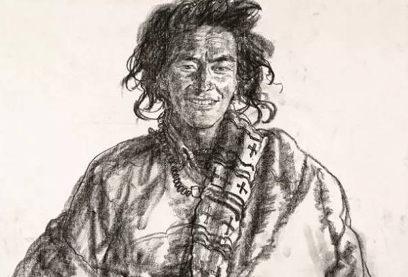 中央美術(shù)學(xué)院教授吳長江素描作品欣賞